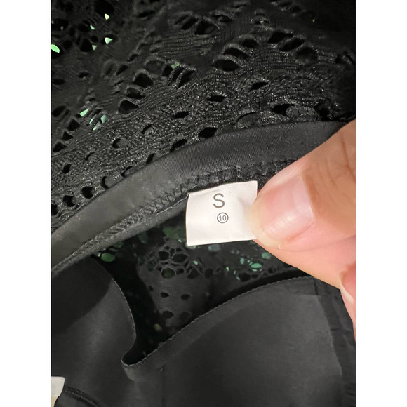NWOT Strapless Bathing Suit - Black Small - Picture 4 of 6